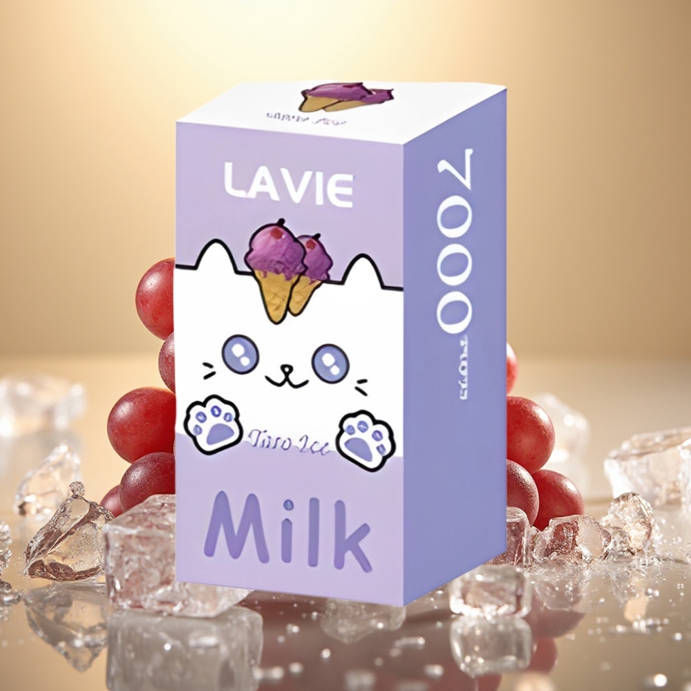 LAVIE Milk 7000 Puffova 16ML 600mAh Type C Grožđe Led i Mlijeko