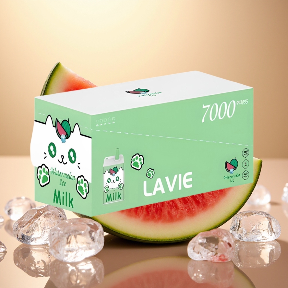 LAVIE Milk 7000 Puffs 16ML 600mAh Tip C Lubenica Led i Mlijeko