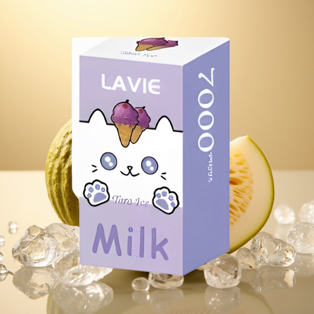 LAVIE Milk 7000 Puffs 16ML Taro Led 600mAh Type C