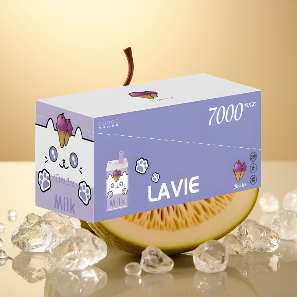 LAVIE Milk 7000 Puffs 16ML Taro Led 600mAh Type C