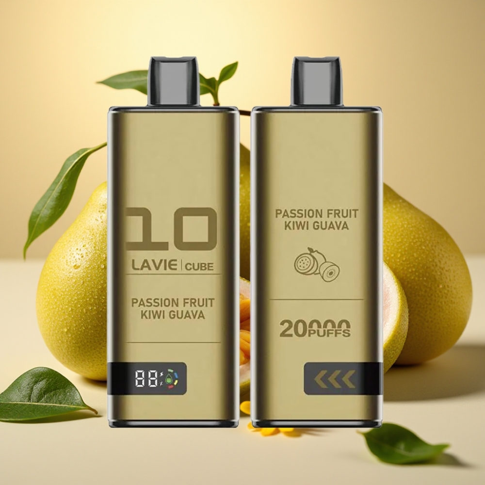 Lavie Cube 20000 Puffovi Disposable Vape Marakuja Kivi Guava 28ml 5