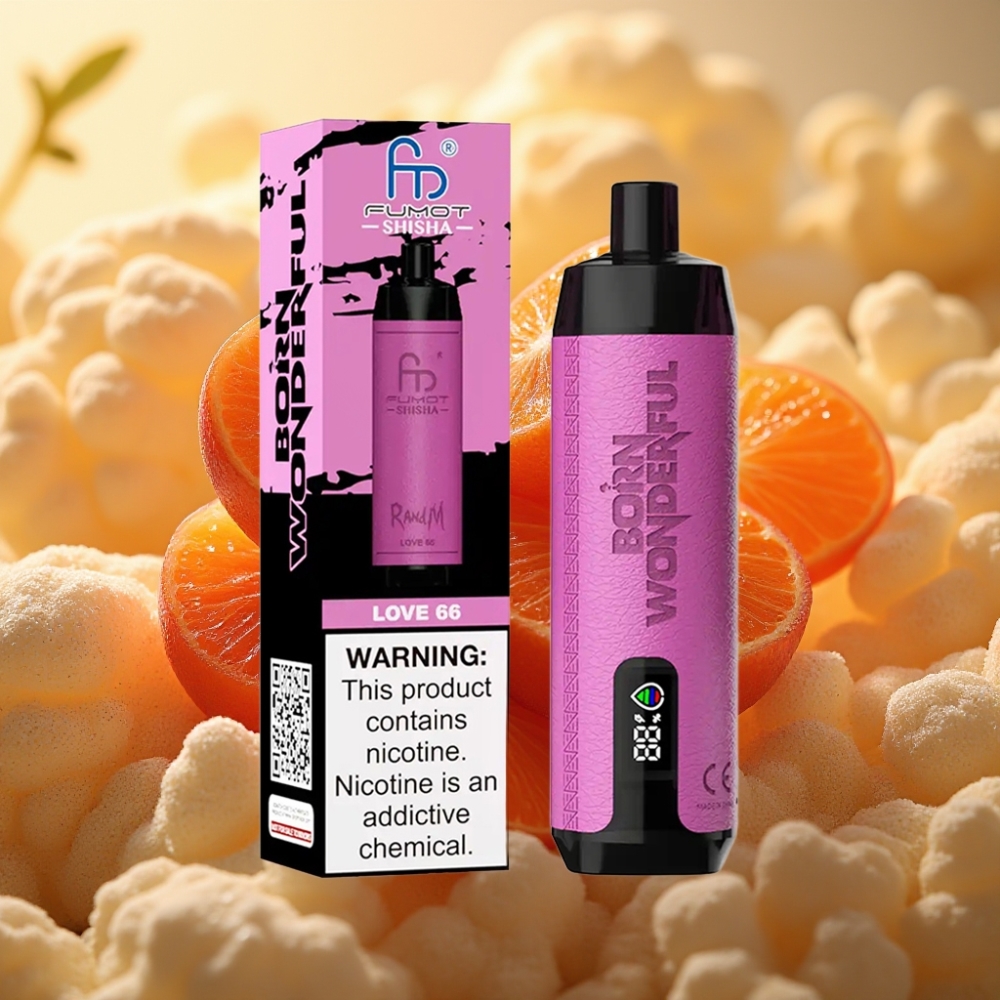 RandM Fumot Shisha 10000 Puffs 18ml 850mAh Type-C Ljubav 66