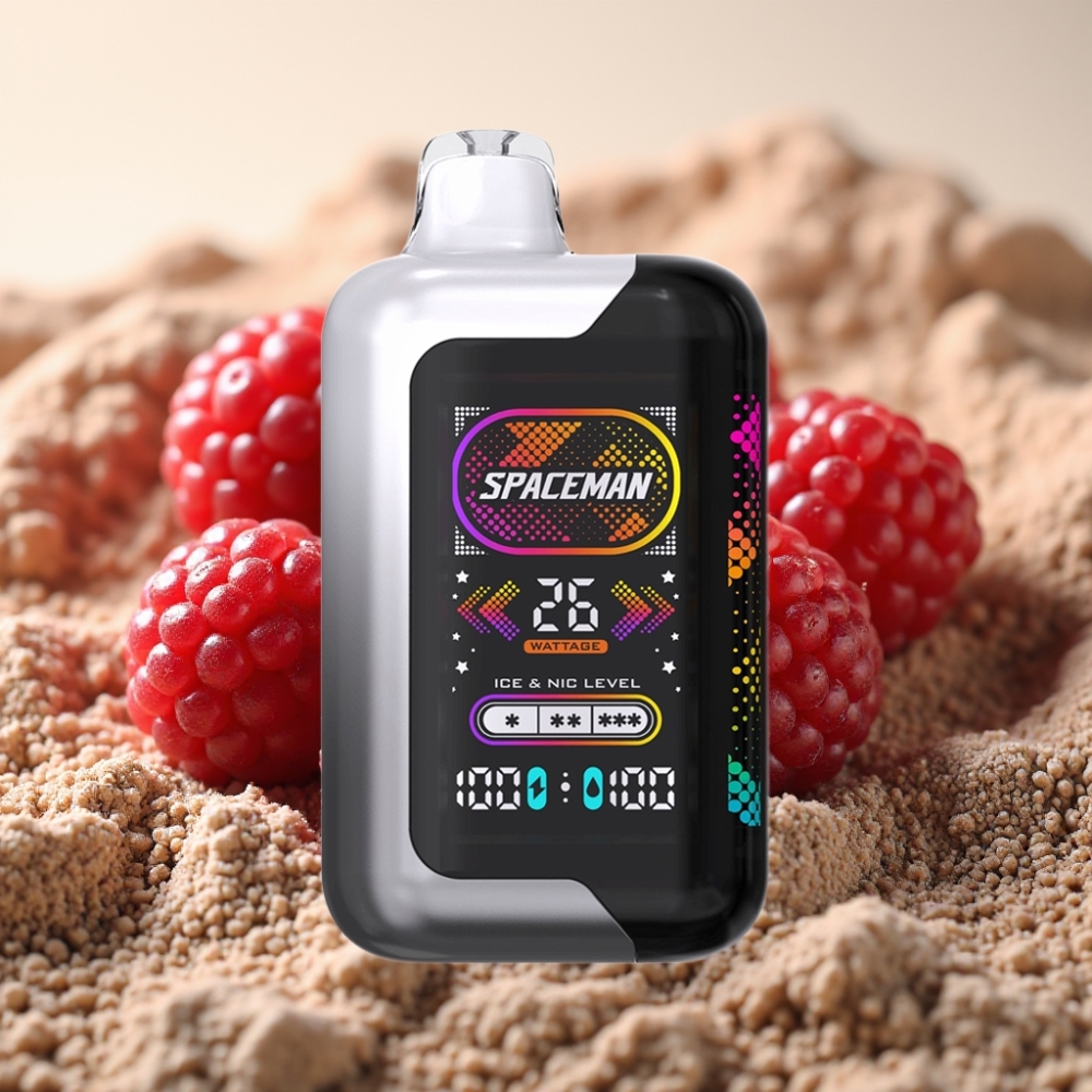 SMOK Spaceman SP40000 Zero Nikotina 20ml 0 Dual Coil Blackberry Razz