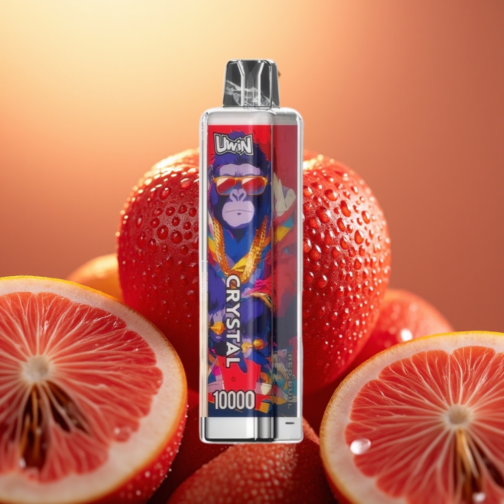UWIN Crystal 10000 Puffs 18ml 650mAh Type-C RGB Red Bull (Crveni bik)