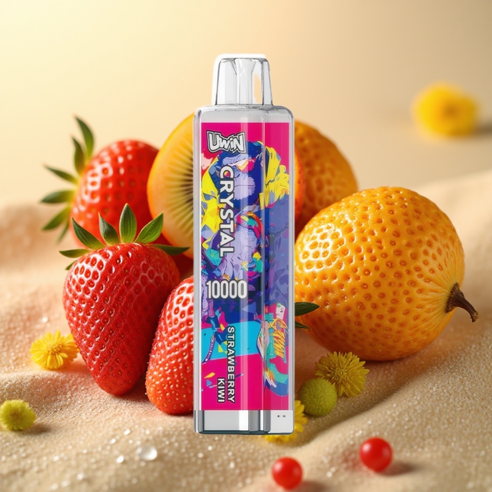 UWIN Crystal 10000 Puffs 18ml Jagoda-Kivi