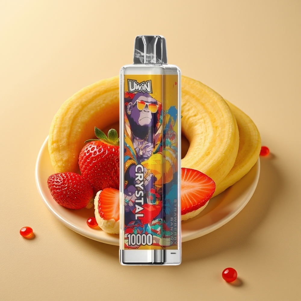 UWIN Crystal 10000 Pufova 18ml 650mAh Jagoda Banana