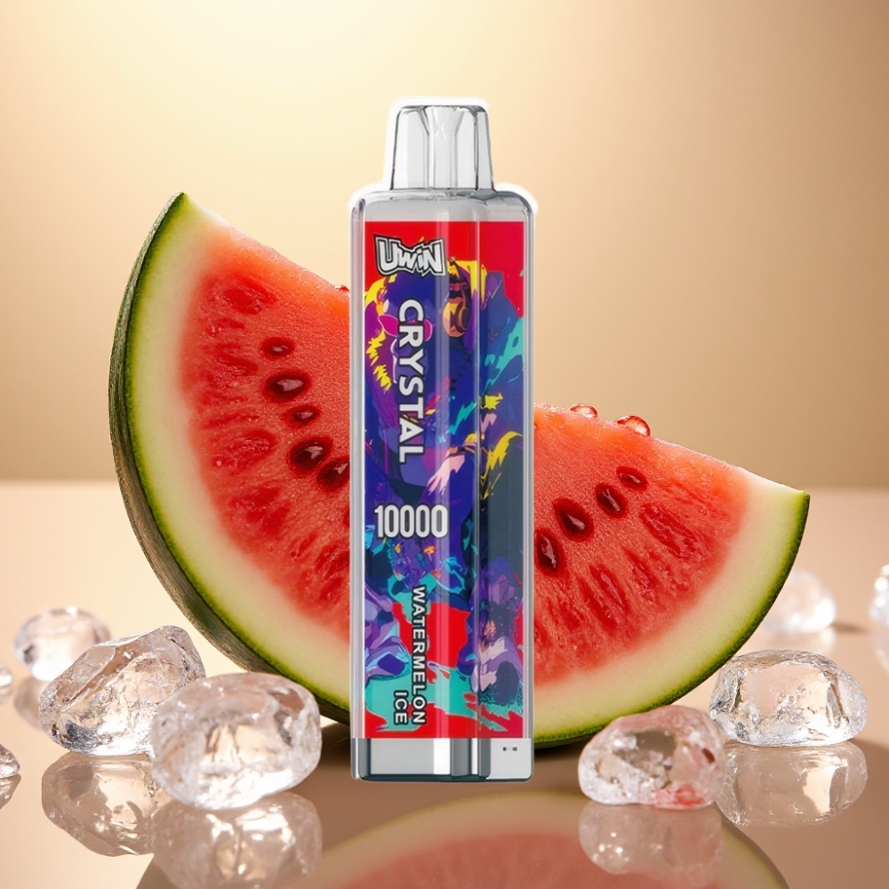 UWIN Crystal 10000 Pufova 18ml 650mAh Lubenica Led (RGB)