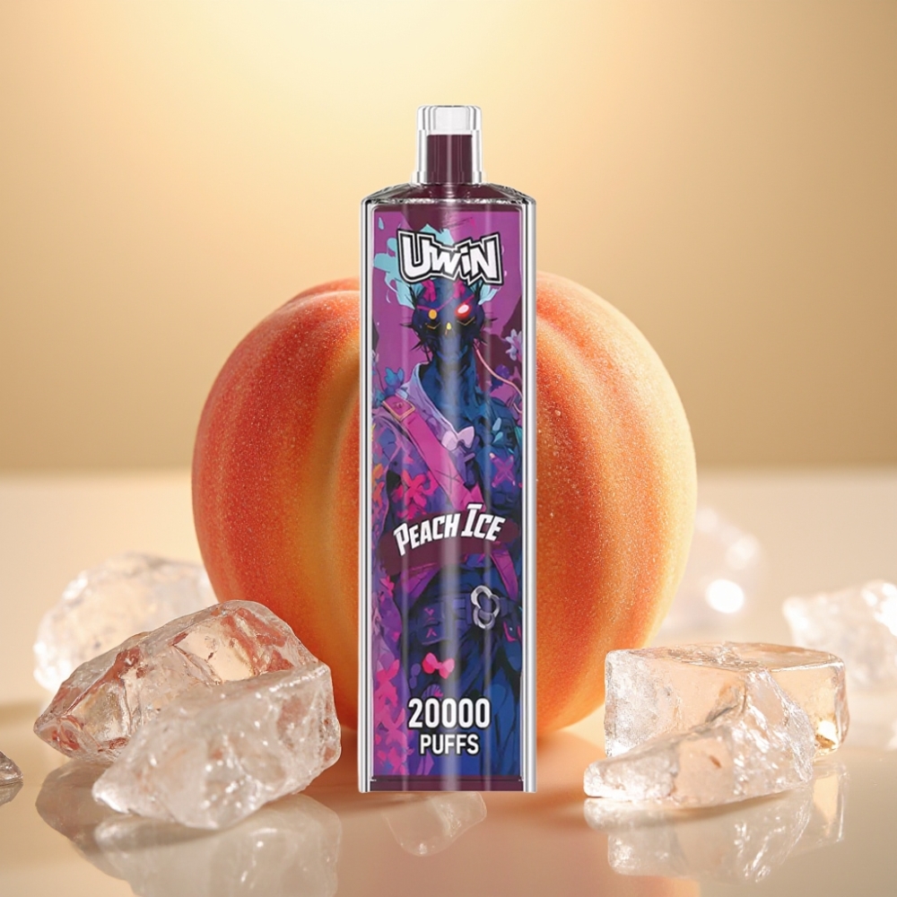 Uwin Shisha Hookah Crystal 20000 Puffs 22ml 650mAh Type-C Mesh Breskva Led