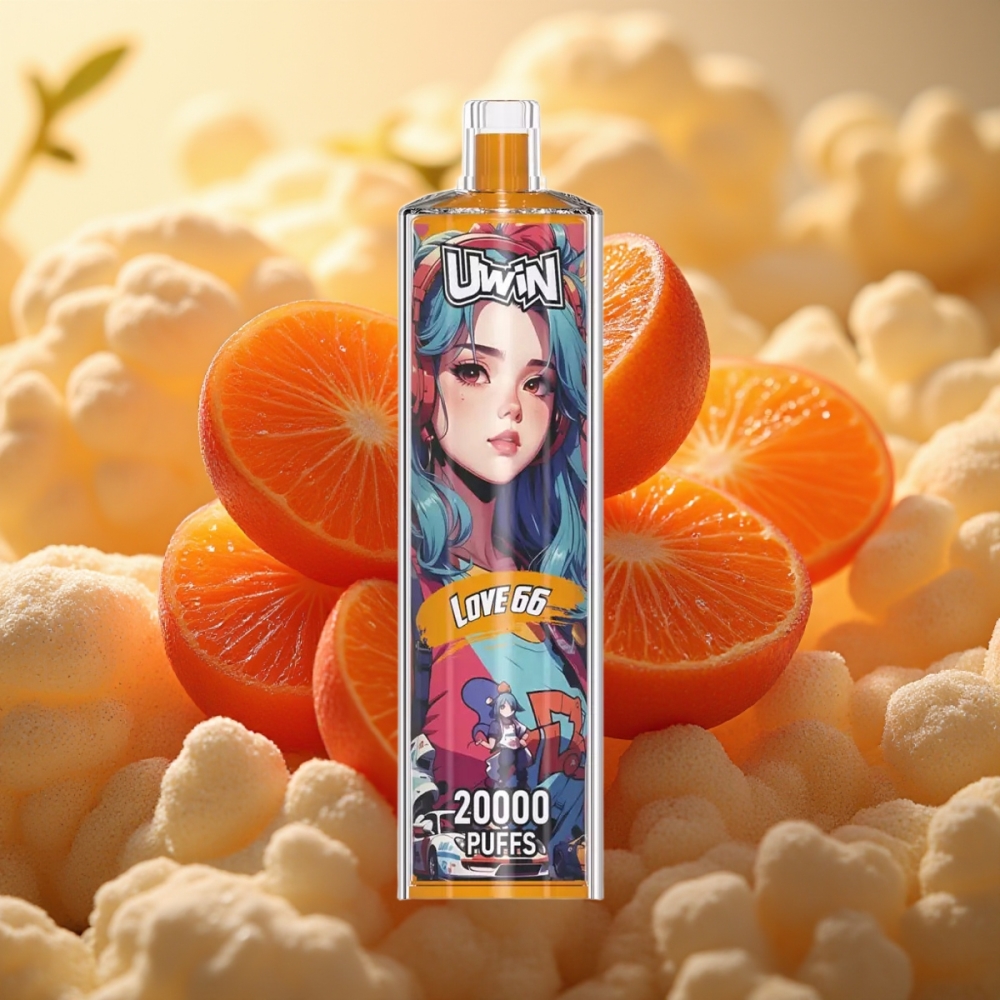 Uwin Shisha Hookah Crystal 20000 Pufova 22ml 650mAh Type-C Mesh Ljubav 66