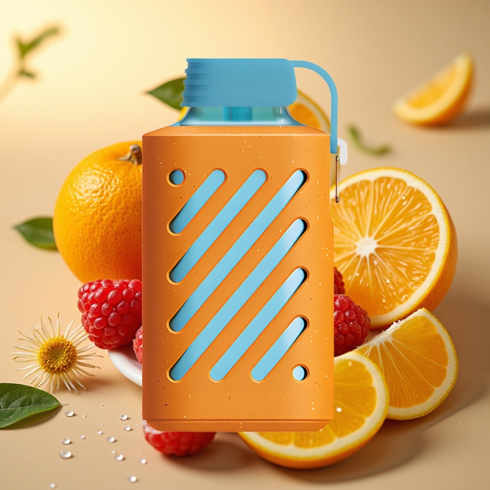 VOZOL GEAR 10000 20ml 50mg/ml Malina Mandarina Jednokratna Vape