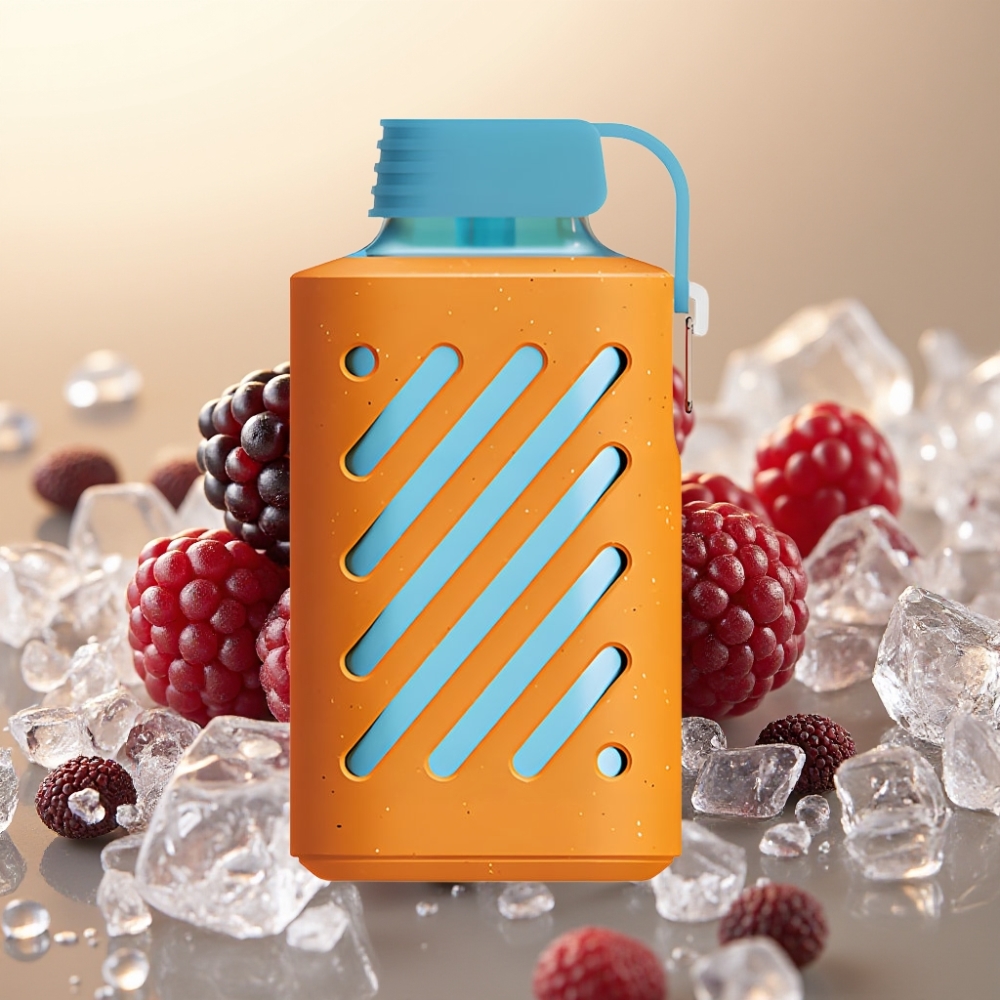 VOZOL GEAR 10000 Disposable Vape - 30 okusa Multi-Functional Buckle 20ml tekućine Crna jagoda led