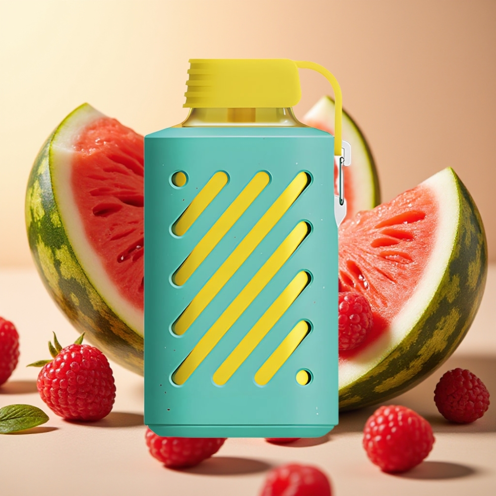 VOZOL GEAR 10000 Disposable Vape 10000 Puffova 65 PCR Materijala Malina Lubenica