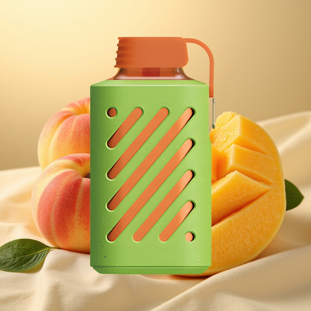 VOZOL GEAR 10000 Pufova Multi-Funkcionalna Kopča 20ml AromaBreskva Mango Lubenica