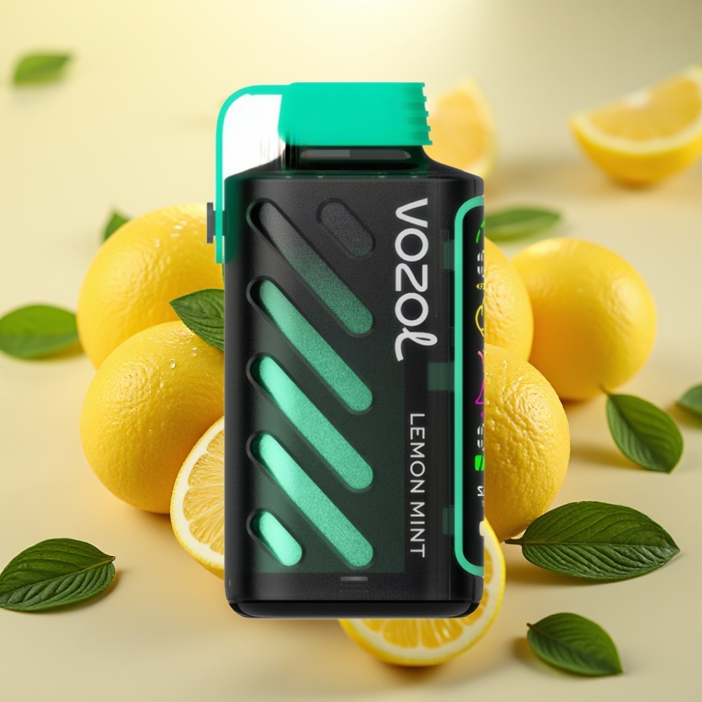 VOZOL Gear Power 20000 Puffs SiLC Tech Dual Mesh Coil Limeta Metvica