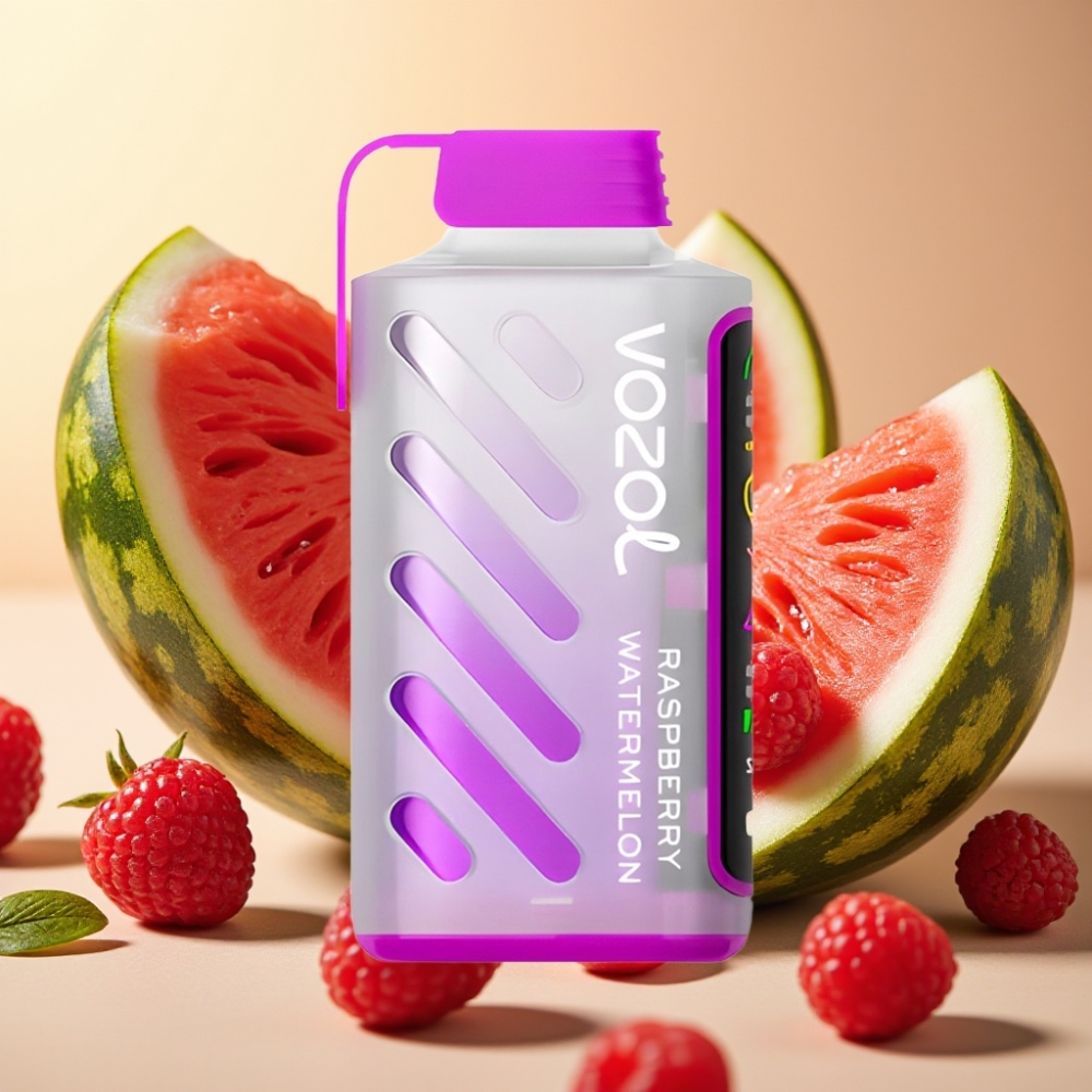 VOZOL Gear Power 20000 Pufova SiLC Tech Dual Mesh Coil 20mL Malina Lubenica