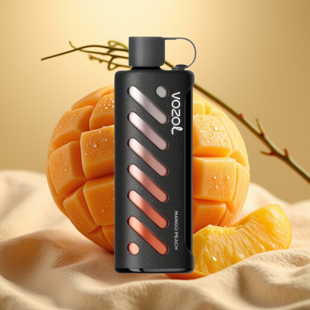 VOZOL Gear Shisha 25000 Puffs Dual Mesh 1000mAh Mango Breskva