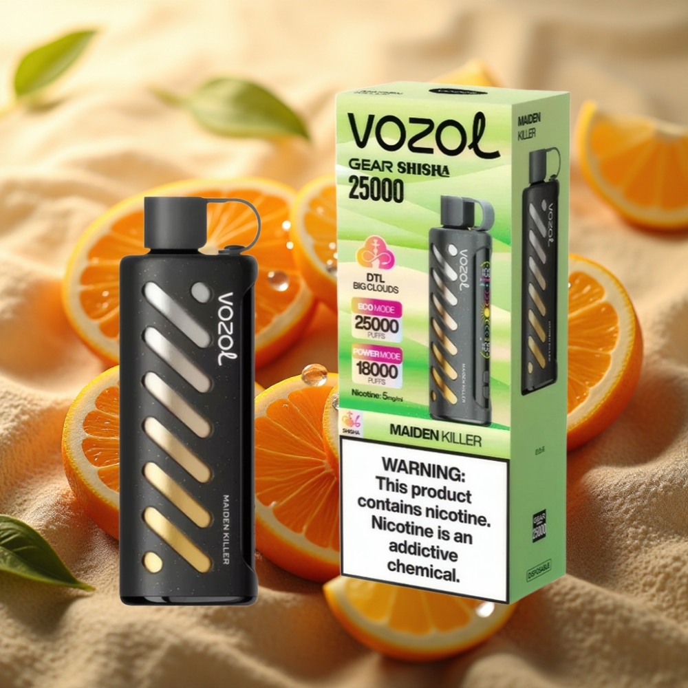 VOZOL Gear Shisha 25000 Puffs SiLC Tech Dual Mesh 1000mAh 5mg/ml Ubojica Djevojaka