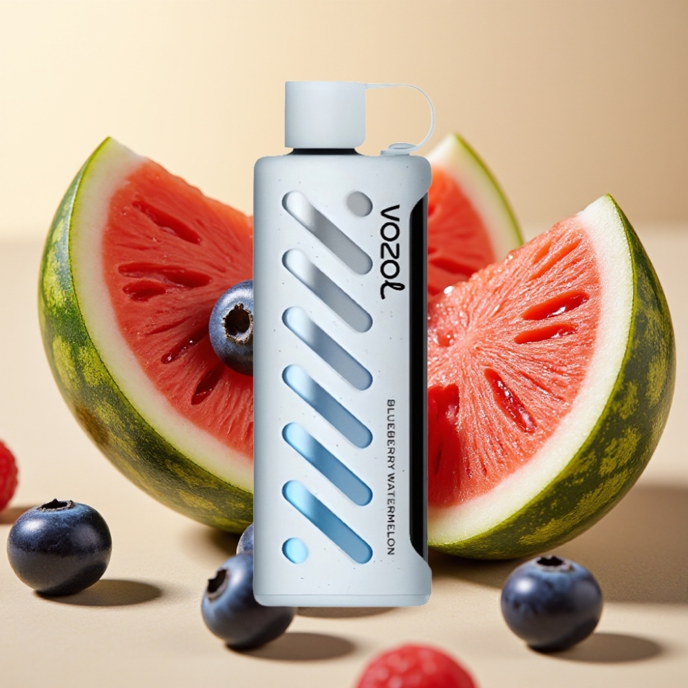 VOZOL Gear Shisha 25000 Puffs SiLC Tech Dual Mesh 1000mAh Borovnica Lubenica