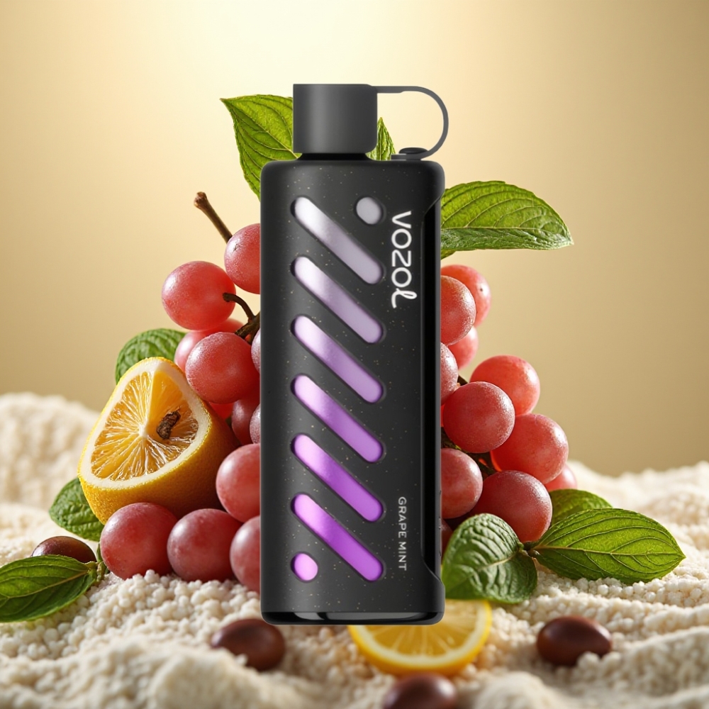 VOZOL Gear Shisha 25000 Puffs SiLC Tech Dual Mesh Grožđe Metvica