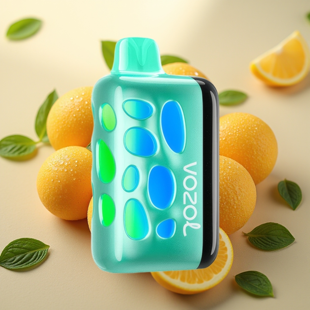 VOZOL RAVE 40000 Disposable Vape 270° Sjajni Dizajn Cool Mint (Svježa Meta)