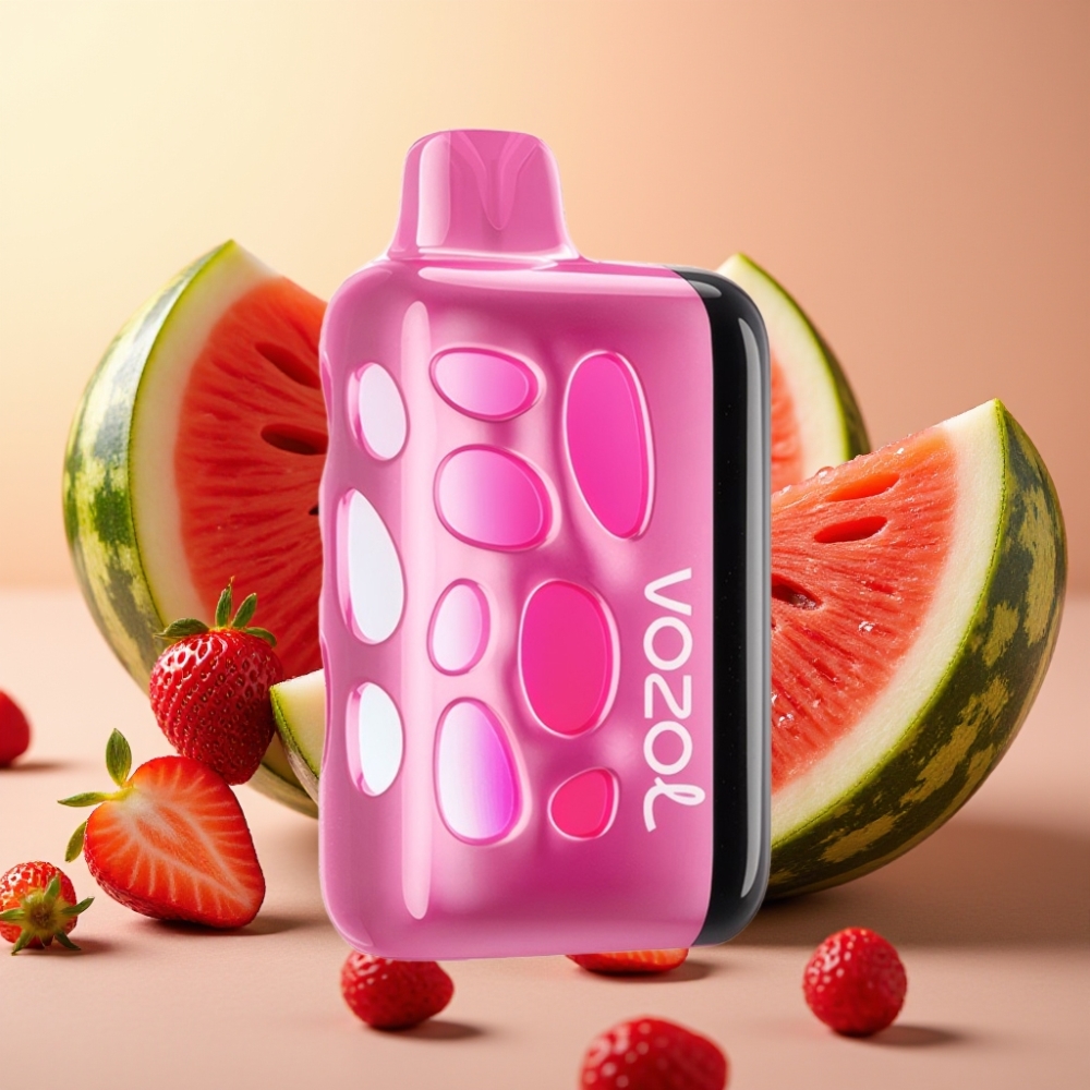 VOZOL RAVE 40000 Disposable Vape 270° Sjajni Dizajn Party Mod 1000mAh Jagoda Lubenica