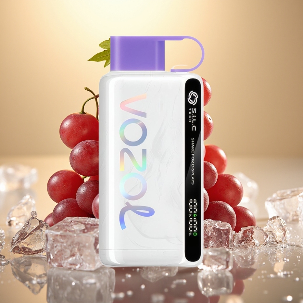 VOZOL STAR 9000/12000 Jednokratna Vape Grožđe Led s SiLC TECH i 650mAh