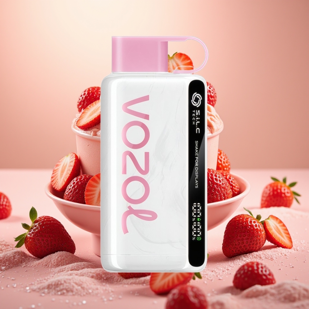 VOZOL STAR 9000/12000 Jednokratna Vape Jagoda Sladoled SiLC TECH 650mAh