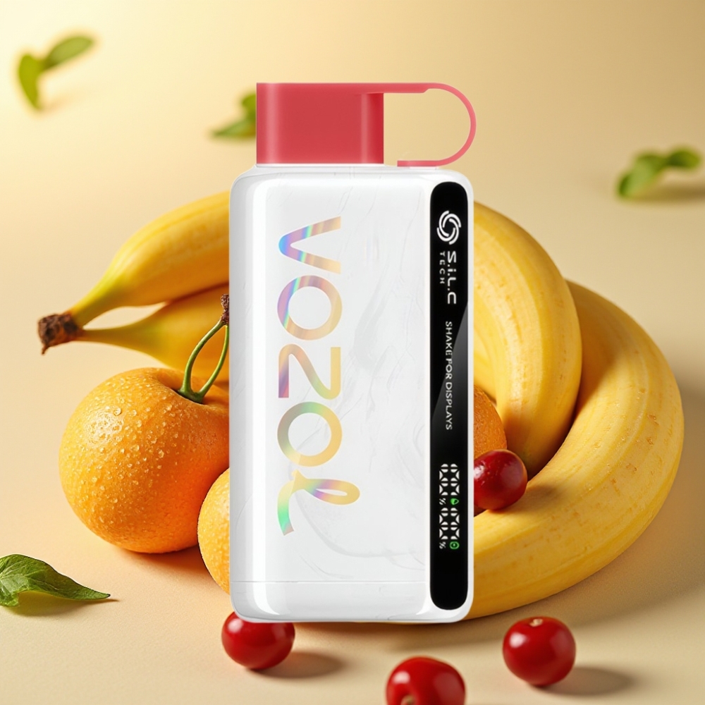 VOZOL STAR 9000/12000 Jednokratna Vape SiLC TECH 30 brže punjenje Okus Zmajevo voće Banana Trešnja