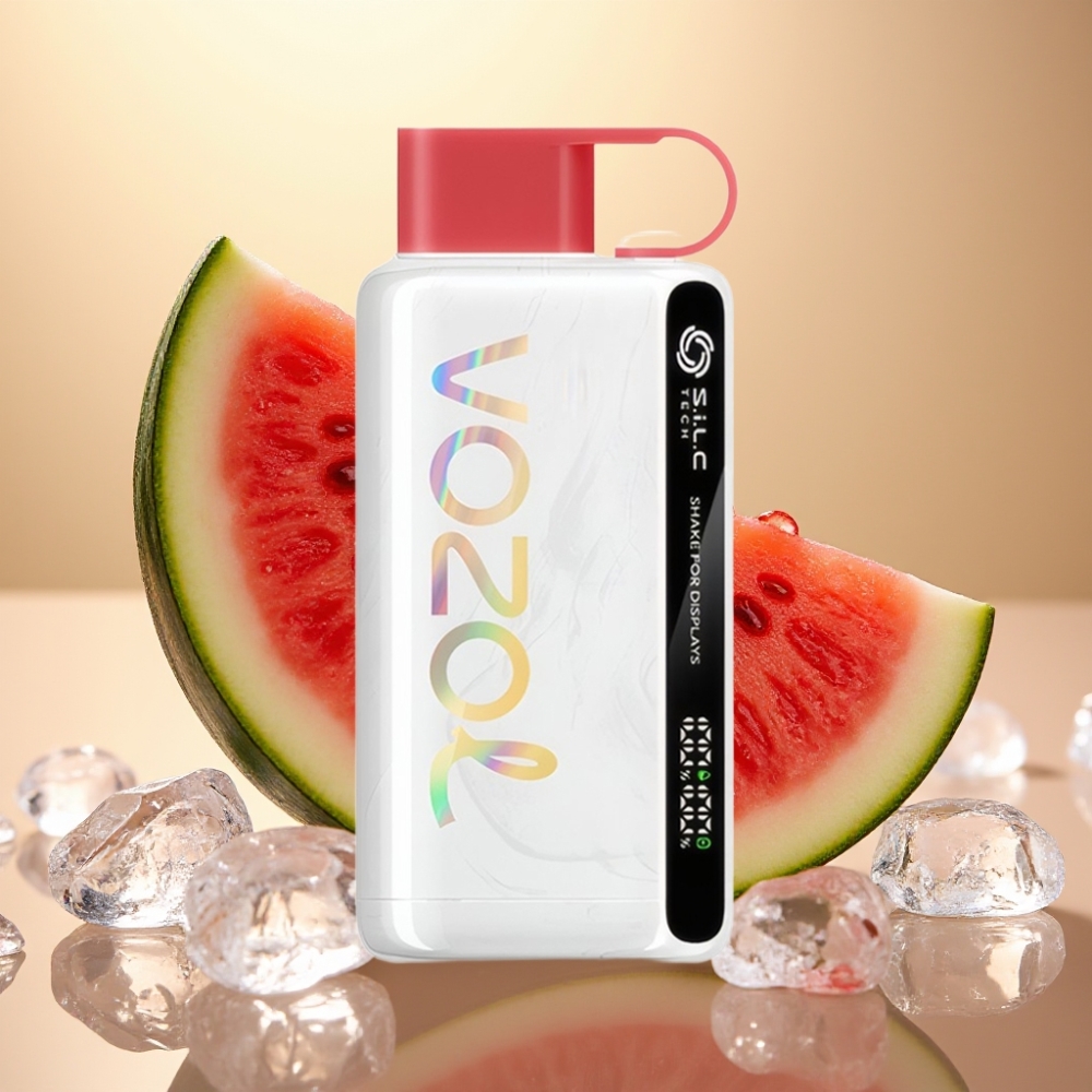 VOZOL STAR 9000/12000 Jednokratna e-cigareta Lubenica Led SiLC TECH 650mAh 30 brže punjenje