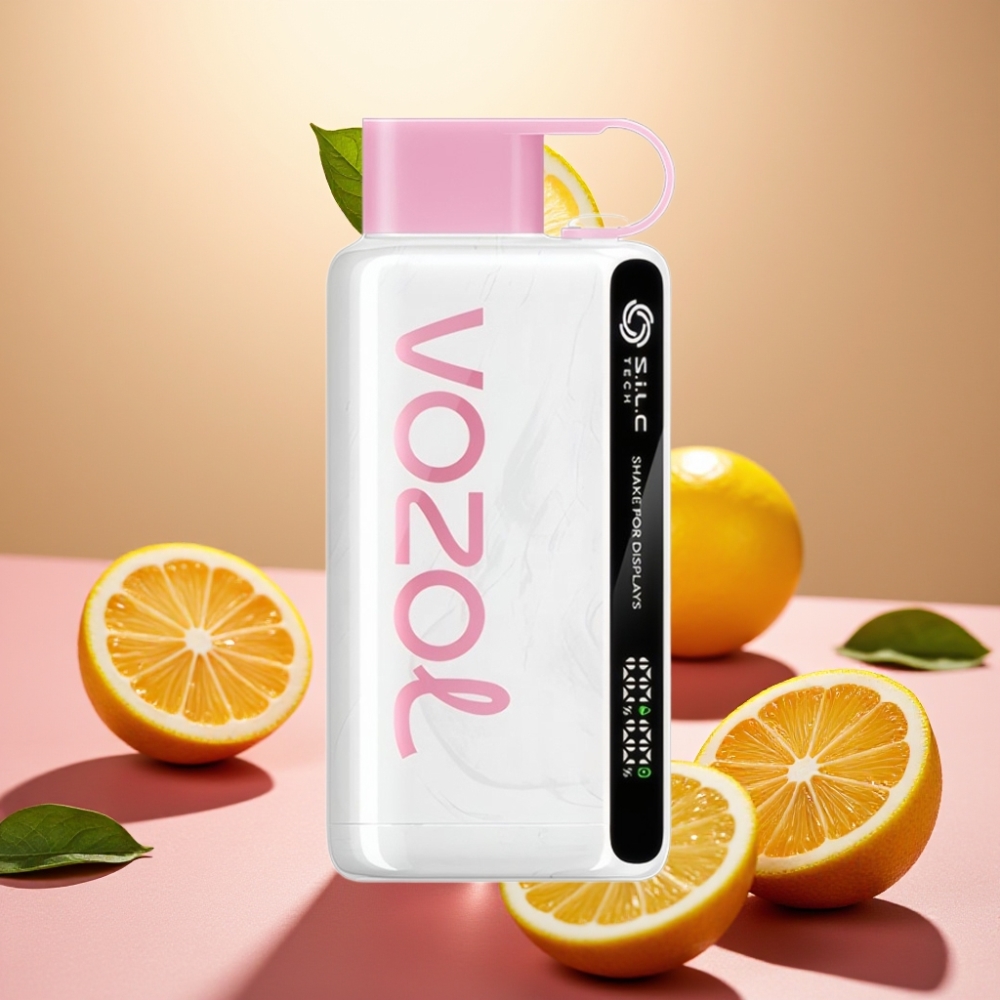 VOZOL STAR 9000/12000 Ružičasti Limunad Shake Display SiLC TECH 650mAh