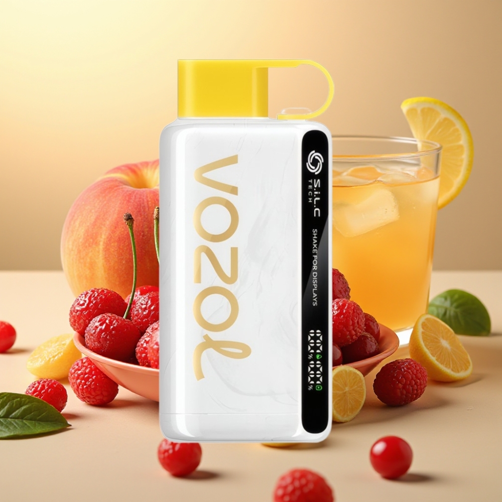 VOZOL STAR 9000/12000 Trešnja Breskva Limunada 650mAh 30 Brže Punjenje SiLC TECH