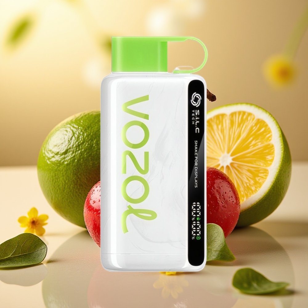 VOZOL STAR 9000/12000 Trešnja Limun Brzi punjac 650mAh Reciklirana plastika