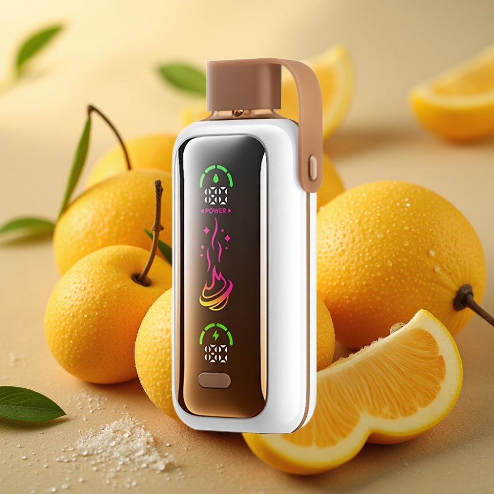 VOZOL Star 20000 Puffs 22 HD zrcalni ekran Dual mesh 650mAh Zmaj Strawnana