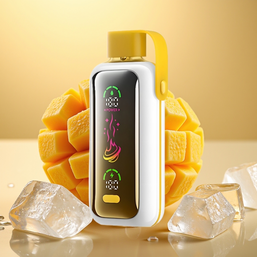 VOZOL Star 20000 Puffs Dual Mesh 650mAh Mango Led (Mango Ice)