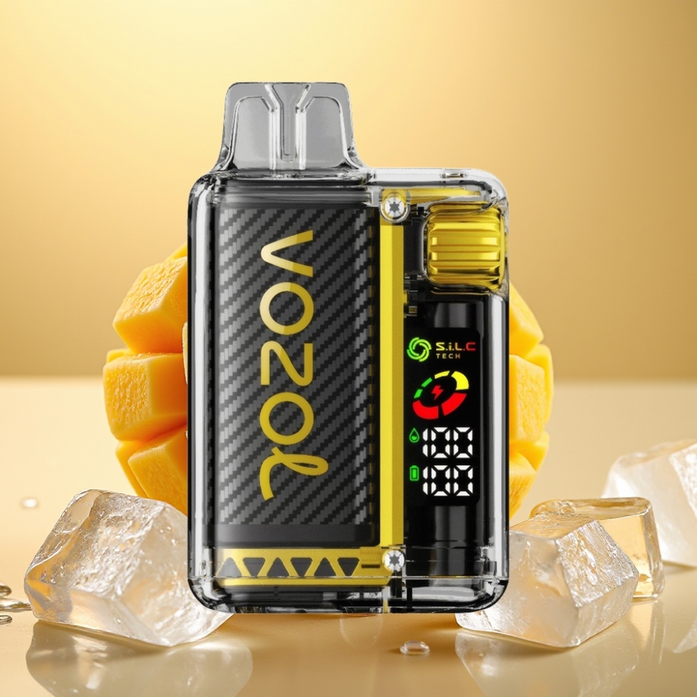 VOZOL Vista 20000 Puffs 650mAh OLED Mango Led (Mango Led) SiLC Dual Mesh 2 TPD