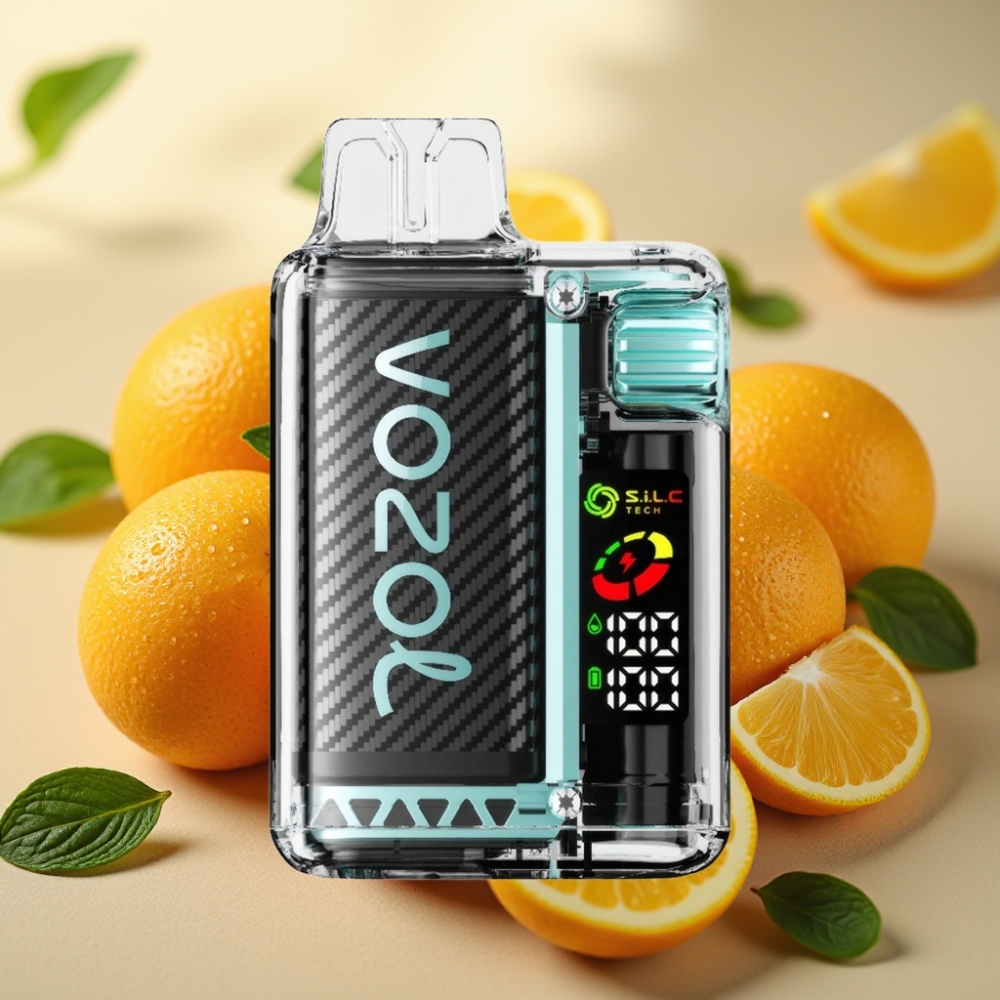 VOZOL Vista 20000 Puffs Punjenja Baterija 650mAh OLED Ekran SiLC Tech Dual Mesh Coil Miami Metvica
