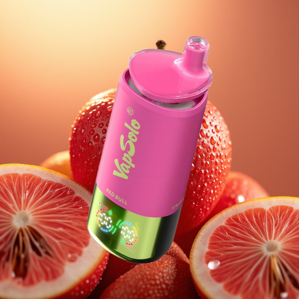 VapSolo Triple 30000 Puffs 40ml 3-tanka Tip-C Crveni Bik