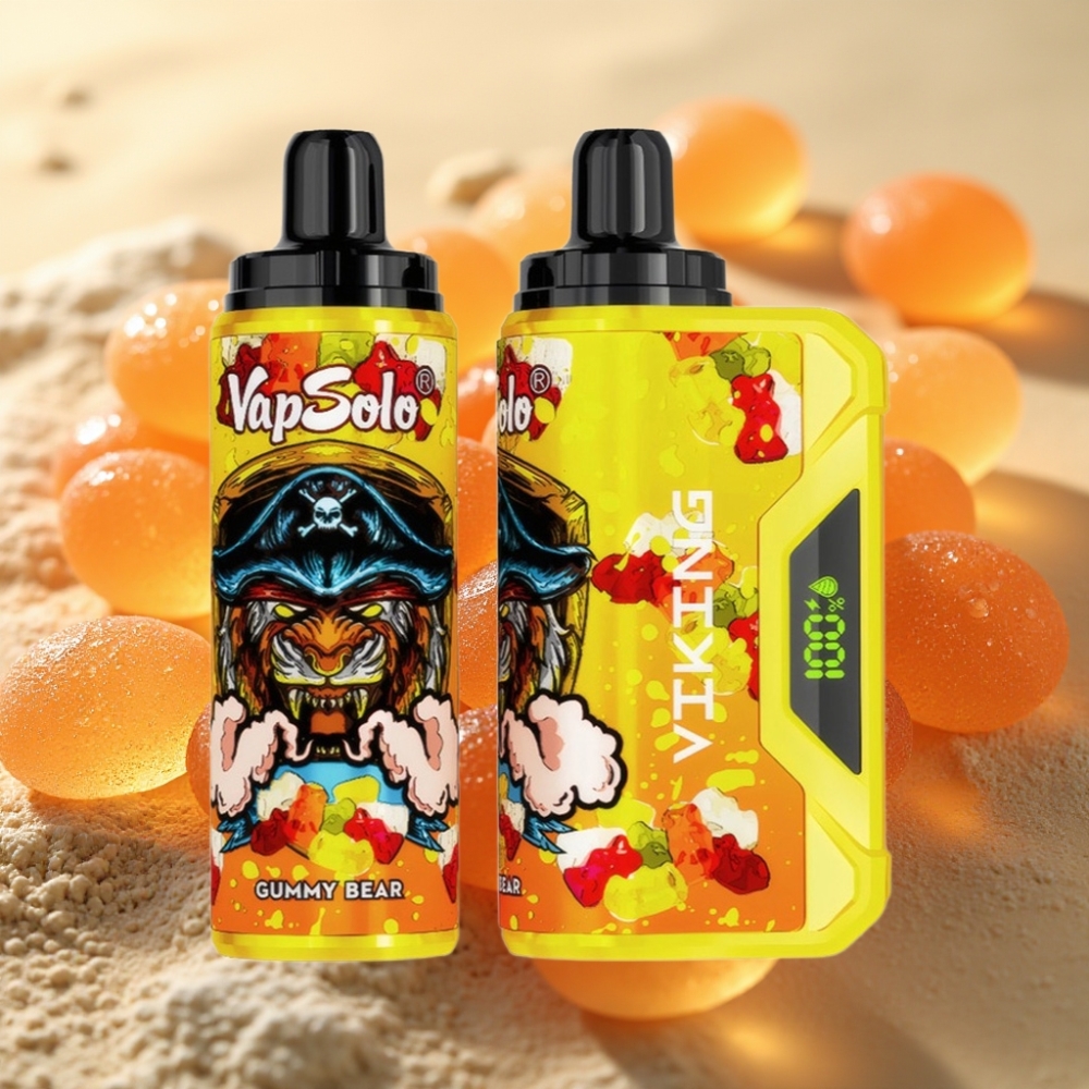 VapSolo VIKING 12000 Pufova Jednokratna Vape Gumeni Medvjedić 22ml 50mg/ml Type-C