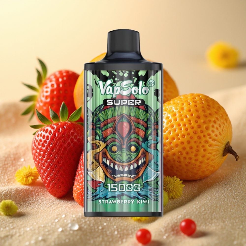 Vapsolo Super 15000 pufova 40ml 850mah Type-C Jagoda Kivi