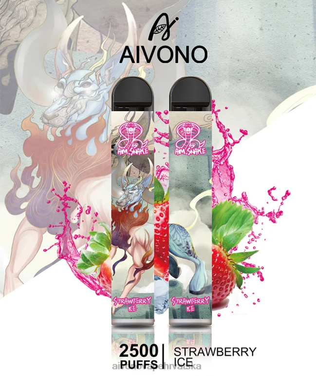 Aivono AIM SNAKE 2500 led od jagoda - F4042319 Aivono Vape Review