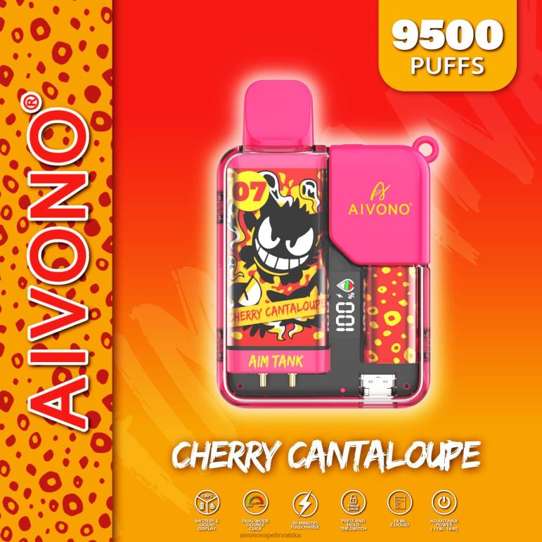 Aivono AIM TANK 9500 višnja dinja - F404245 Aivono Vape Price