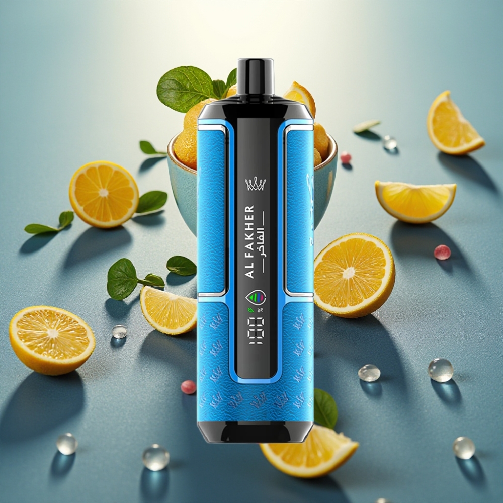 Al Fakher Crown Bar 15K Hypermax Jednokratna Vape Kit Plavi Ocean 22ml 600mAh Type-C