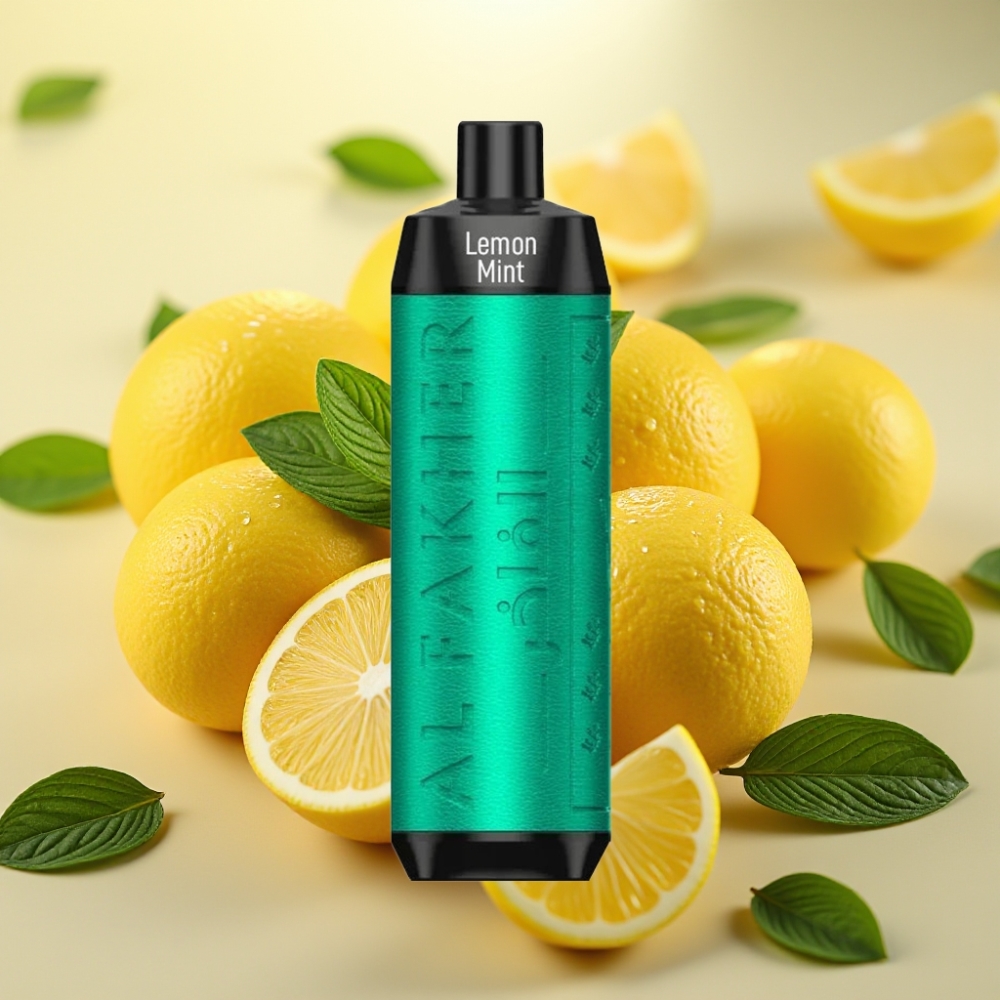 Al Fakher Crown Bar 8000 Cristal Jednokratna Vape Limeta Metvica 600mAh 18ml 5mg 0.6ohm