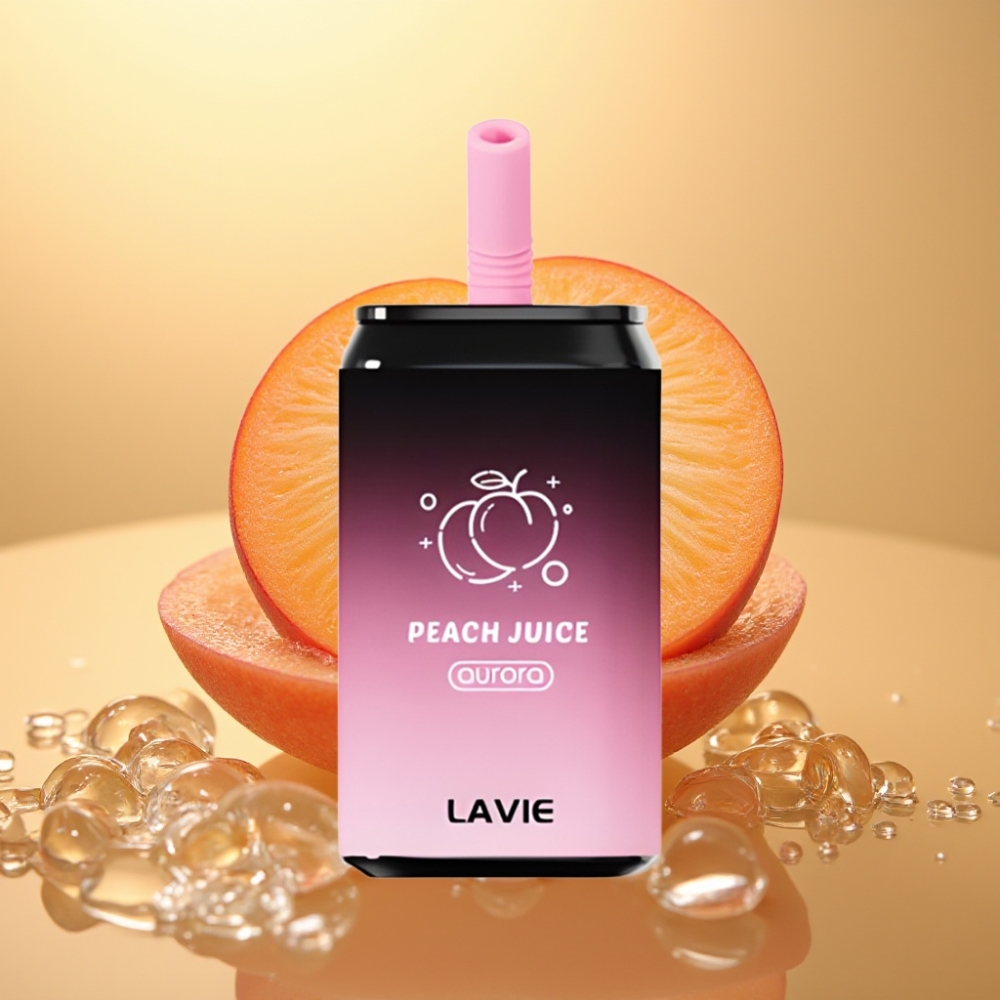 LAVIE Aurora 11000 Pufova 22ML Breskva Sok 650mAh Type C