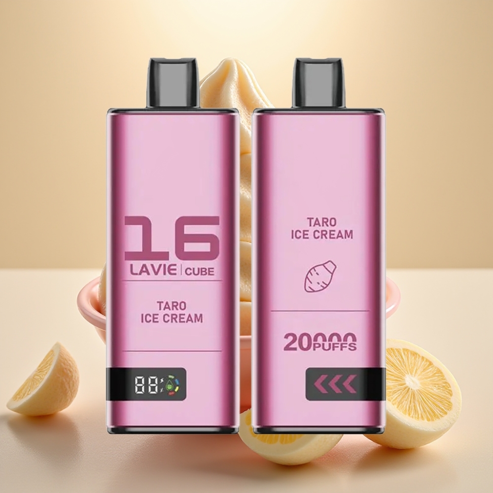 Lavie Cube 20000 Puffs 28ML 600mAh Type C Taro Sladoled
