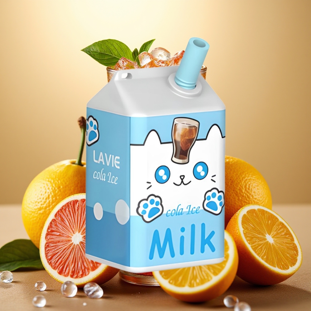 LAVIE Milk 7000 Puffs 16ML 600mAh Type C Cola Led i Mlijeko