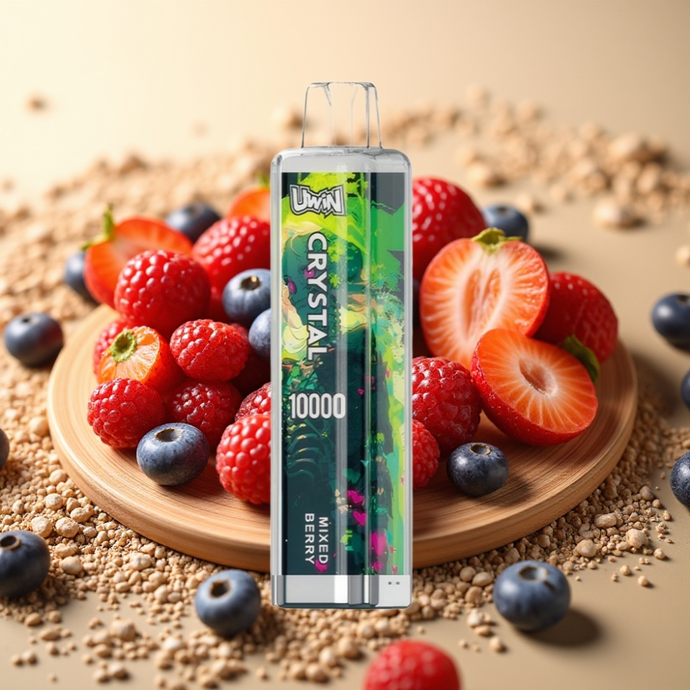 UWIN Crystal 10000 Puffs 18ml 650mAh RGB Mješovita Bobica