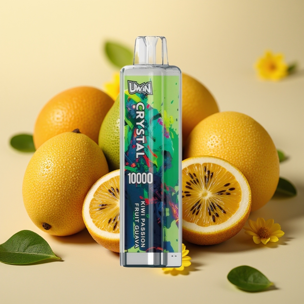UWIN Crystal 10000 Pufova 18ml 650mAh Kiwi Marakuja Guava