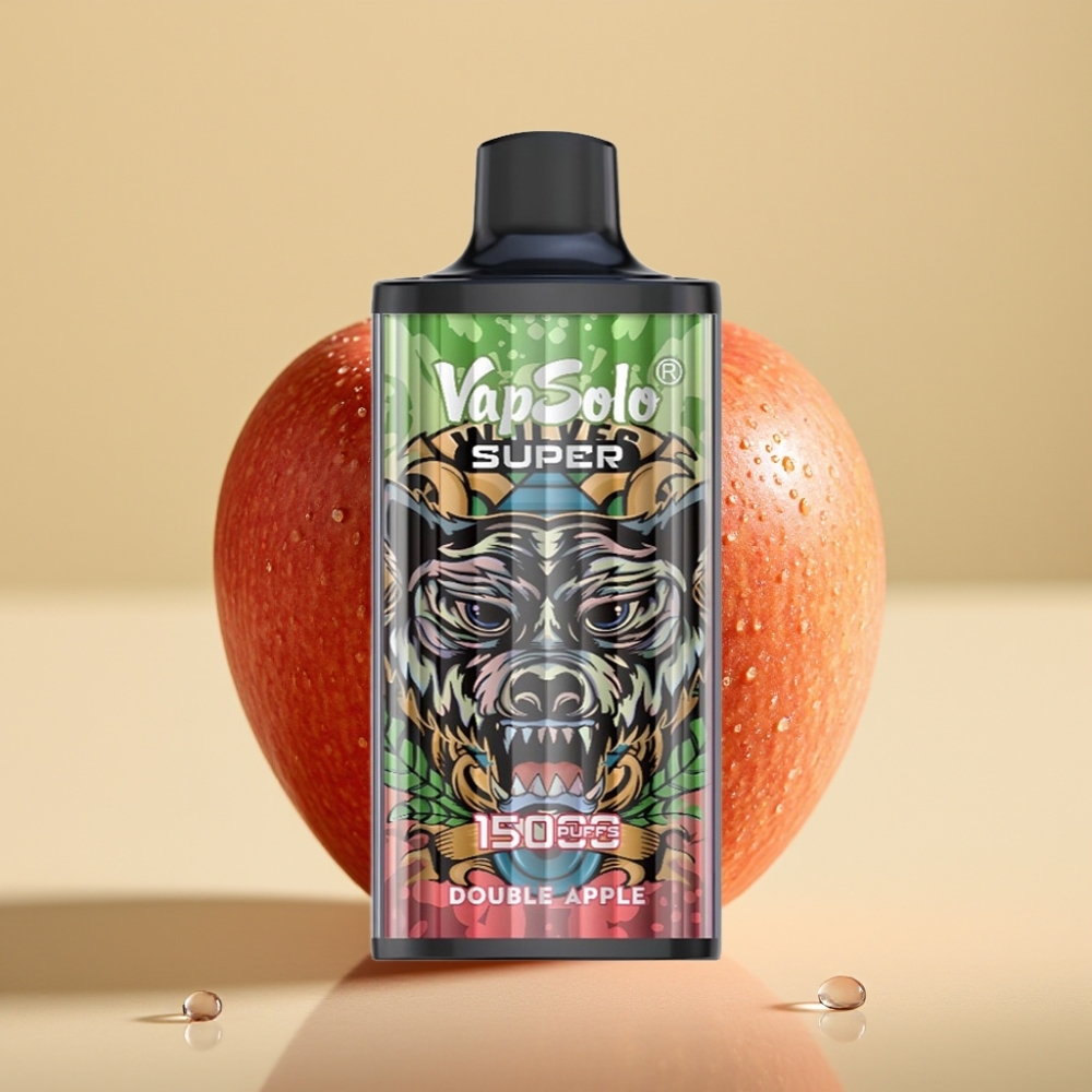 Vapsolo Super 15000 Puffs 40ml Dvostruka Jabuka 850mah Mesh Type-C