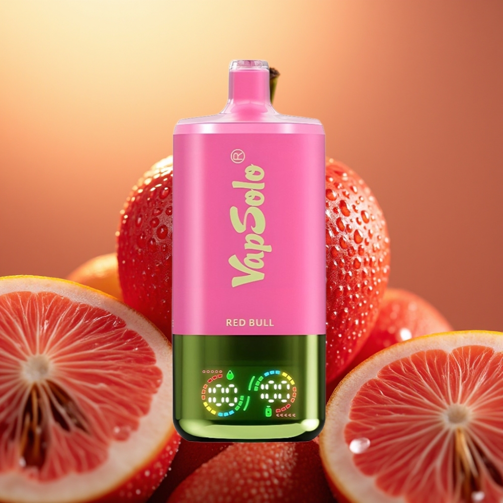 VapSolo Triple 30000 Puffs 40ml 3-tanka Tip-C Crveni Bik